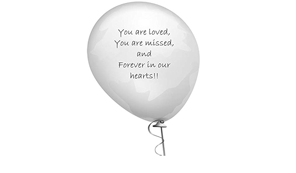 Celebration Of Life Remembrance Memorial Funeral Balloons Sympathy Helium  Balloons 3.2 Grams 25 Pc : Amazon.com.au: Toys & Games