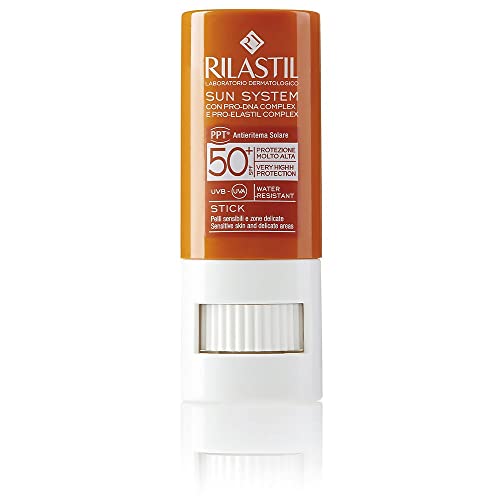 Sun System Stick Transparente SPF50+ Protezione Solare Viso, 8.5ml