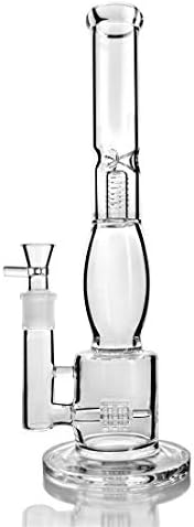 Clear Straight Glass 13.5" Tall