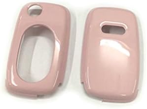 Xktuning pink (Gloss) Early Audi Remote Flip Key Cover Case Skin Shell Cap Fob Protection