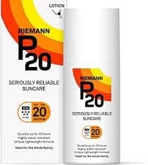 P20 Riemann Once-A-Day Sunfilter SPF20 Sunscreen 200ml
