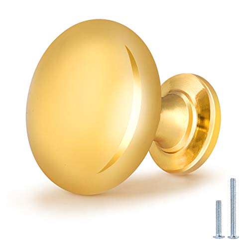 NIZADO Polished Brass Cabinet Knob