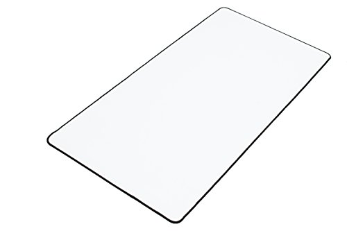 White XXL Extended Gaming Mouse Mat / Pad - Large, Wide (Long) Mouse Pad, Stitched Edges, Speed Silky Smooth Surface - 36
