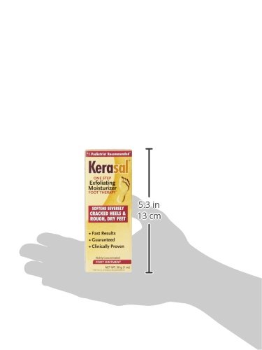 KERASAL EXFOLIATING MOISTURIZING FOOT OINTMENT, 30 GRAM