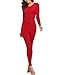 Lusofie Womens Cotton Thermals Adult Onesie Henley Thermal Underwear Union Suit