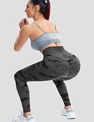 picotee Women's Camo Seamless Workout Leggings Gym