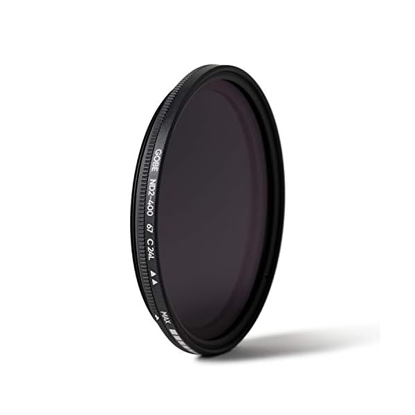 Gobe 67 mm ND2-400 Variabler ND-Objektivfilter (2Peak) Schwarz – Bild 3