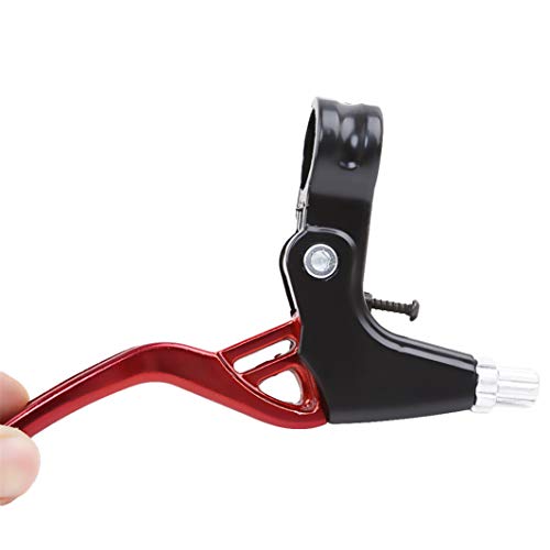 YouCY 1 Pair Brake Handle Mountain Road Bike Brake Lever Bicycle Brake Lever Set Hand Brakes for Bike Cycling Brake Level Handles,Red - Thumbnail 5
