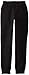 STX Big Boys' Fleece Pull On Sport Pant, UV08-Black/Red Core, 14/16