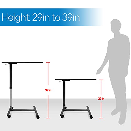 RMS Overbed Table Hospital Bed Table for Home or Medical Use Height