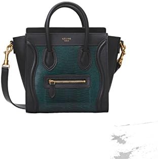 celine medium luggage phanton bag in baby grained calfskin (green)