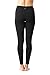 90 Degree by Reflex Womens Power Flex Yoga Pants - Black - Small