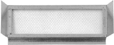 Construction Metals EV223 22"x3" Eave Vent - Quantity 25