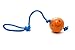 The Nero Ball Extreme - Solid Rubber Dog Training Ball On A Rope - Exercise and Reward Toy for Dogs