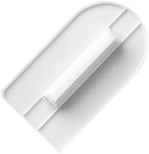Leazeey Cake Smoother Glide Fondant Top Shaping Smoothing Tool New Easy White