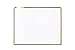 Sugar & Cloth 5.5 Inch Rectangle Dessert Plate, White with Gold Edge, 24 Count