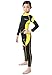 Cokar Neoprene Wetsuit One Piece Swimsuit for Kids Boys Girls UV Protection for Swim Surf Snorkel Scuba Diving