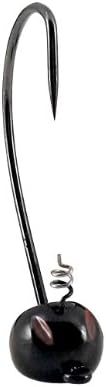 Yum Lures YUM Pumpkin Head Jig Fishing Lure with Extended Bait Holder and Horizontal Line Tie