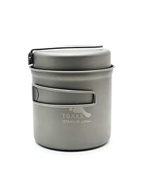 TOAKS cacerola de 1600 ml con sartén de titanio