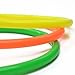 Cosmos 6 Pcs Large Size Plastic Toss Rings for Speed and Agility Practice Games