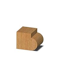 Whiteside Router Bits 1433 mitad Ronda Bit con 3 8-Inch Radius y 1   1 4-inch longitud de corte