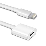 TechMatte Apple Pencil Charging Adapter for iPad Pro Male to Female Flexible Connector (1 Foot)