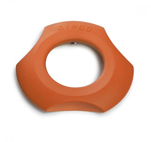 BrainstreamCregg 3-in-1 Topper, Cup and Napkin Ring The Gentle Way to Open Eggs, Orange