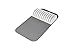 Madesmart - Safe in-Drawer Knife Mat with Soft Grip Slot in Grey Color, Holds up to 11 Knives