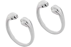 twinkle eye 2Pcs Cat Paw Ring for Women Bestie, Cute Cat Paw Print Hug Ring Cats Claw Embrace Imprint Rings Open Pet Memorial