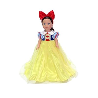 American Fashion World Snow White Dress and Head Djibouti | Ubuy