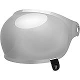 Bell Bullitt Bubble Shield, Clear - Brown Tab