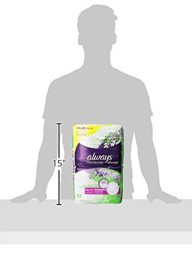 ALWAYS DISCREET ADULT DIAPERS FOR WOMEN, INCONTINENCE UNDERWEAR, POSTPARTUM ESSENTIALS, DISPOSABLE BRIEFS, MAX ABSORBENCY, BLADDER LEAK PROTECTION, SMALL/MEDIUM, 32CT