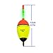 THKFISH Fishing Floats Fishing Bobbers for Fishing Bobber Lights Fishing 5pcs Bobbers 1oz with 10pcs Glow Sticks