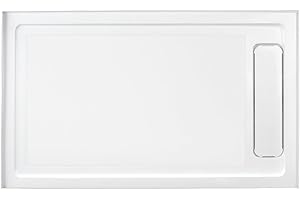 OVE Decors Adena 36 in.W x 60 in. L Alcove Shower Pan Base with Reversible Drain in White