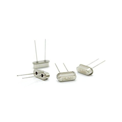 Optimus Electric 10pcs 25 MHz Quartz Crystal Oscillator 49S For Stable Clock Signal Used in Clocks, Radios, Computers, Watches, Electronic Devices from - Thumbnail 2