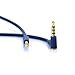 Replacement Audio Cable Cord Wire with in-line Microphone and Control for Beats by Dr Dre Headphones Solo/Studio/Pro/Detox/Wireless/Mixr/Executive/Pill (Blue)