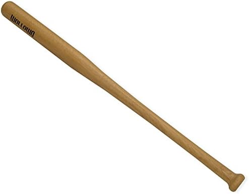 Wollowo Heavy Duty Wooden Baseball/Rounders/Softball Bat 28”/30”/32”/34”