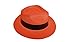 Party Hats, Neon Color Plastic Gangster Fedora Party Hats (48 Gangster Hats)