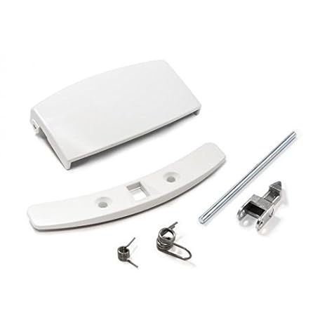 daniplus Türgriff, Griff, Handgriff mit Schließnase Passend für AEG Electrolux Waschmaschine 405508700, 4055087003