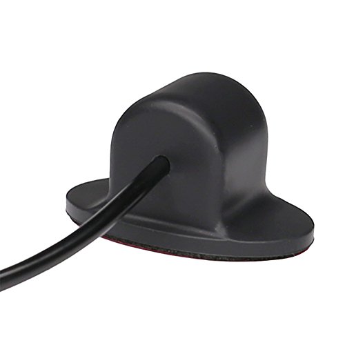 Reverse Camera,Front,Side View Camera,RAAYOO L001 Universal HD Color CMOS Wired Car Vehicle Automotive Rear View Backup Camera with Rotatable Lens Mirror/Non-Mirror Image Removable Guild line 12V - Thumbnail 2