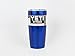 Powder Coated 20oz Yeti Rambler (Anodized Transparent Blue)