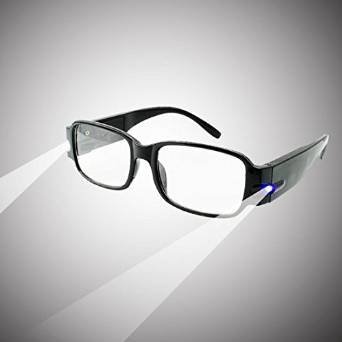 Careshine Unisex Multi LED Reading Glasses Presbyopia Presbyopic Lighted Magnifying Head Lamp 2.5