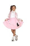 RG Costumes 50's Pink Lady Jacket, Child Small/Size 4-6