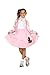RG Costumes 50's Pink Lady Jacket, Child Small/Size 4-6