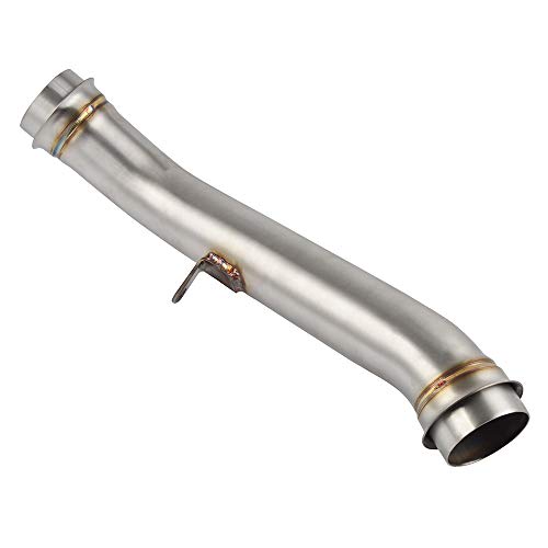 NICECNC Aftermarket Motorcycle Stainless Steel Exhaust Muffler De-cat Pipe Eliminator Down Pipe Replace KTM 1290 Super Duke R 2014 2015 2016