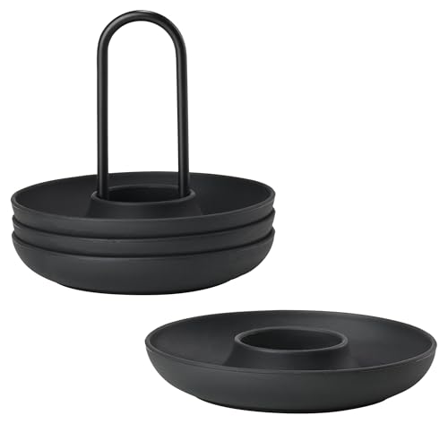 Zone - Singles Egg Cups With Holder - Black (332021)