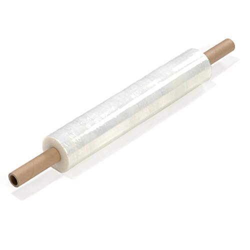 PackageZoom 20 inch x 1000 Feet Stretch Wrap with Handle, Clear Stretch Film, 4 Rolls Pricepulse