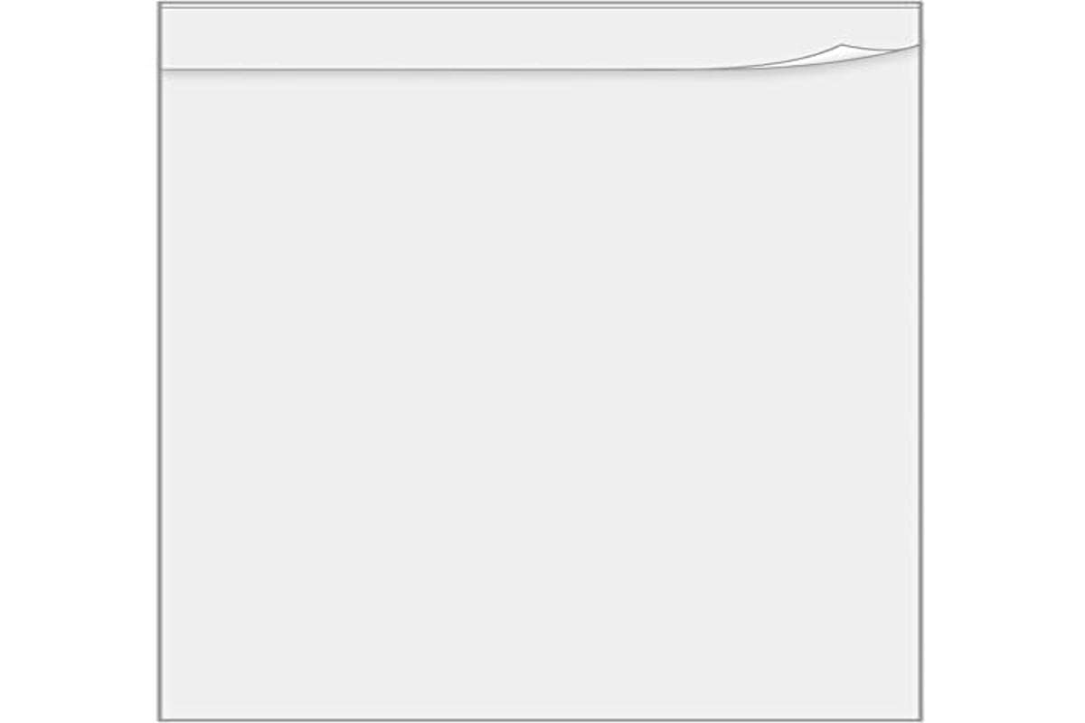 VELOFLEX 0440091 Practice Writing Film Overhang Film DIN A4 PVC Matt Transparent Pack of 10