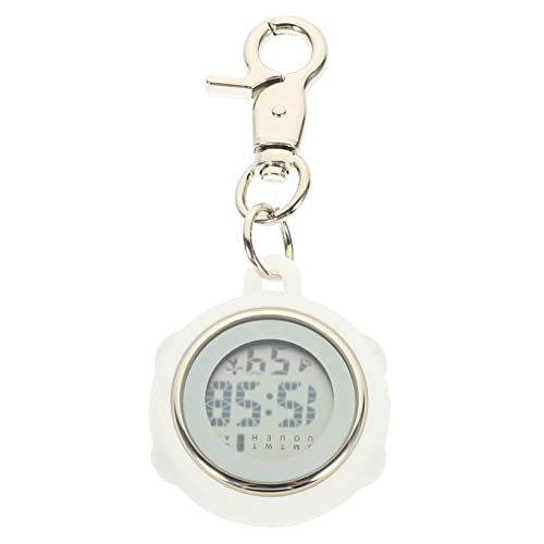 CALLARON Digital Nurse Pocket Watch with Key Buckle Lightweight Hanging Watch for Medical Professionals Durable Design for Nurses for Nurse Day and Birthdays