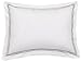 Amazon Brand – Pinzon 400-Thread-Count Egyptian Cotton Sateen Hotel Stitch Sham - King, Silver Grey